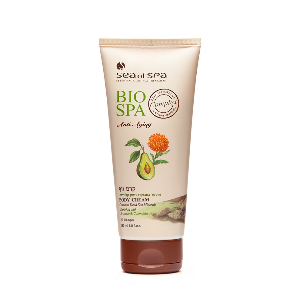 Crema de corp imbogatita cu ulei de avocado si galbenele, Bio Spa, 180 ml