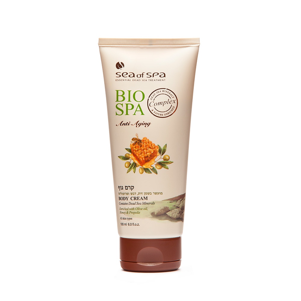 Crema de Corp Imbogatita cu Ulei de Masline, Miere si Propolis, Bio Spa, 180 ml