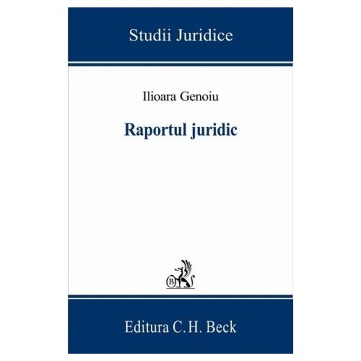 Raportul juridic - Ilioara Genoiu