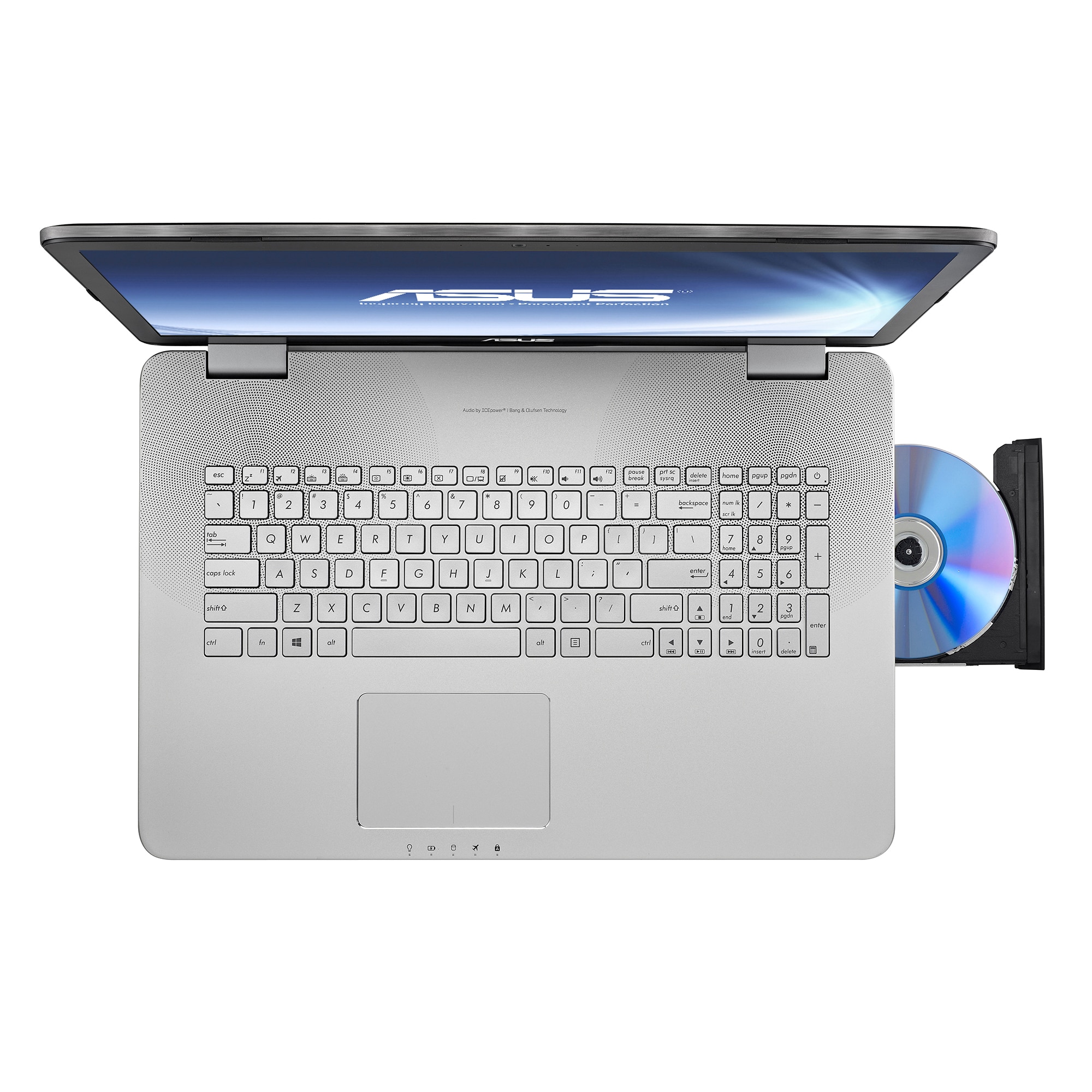 Laptop Asus N751JK-T7174D cu procesor Intel® Core™ i7-4710HQ, 2.50