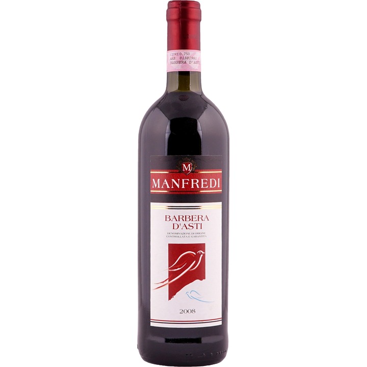 Vin rosu Barbera d'Asti DOCG 2011 Manfredi