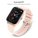Ceas SmartWatch si Bratara Fitness 2in1 SmartVIBE™ P8FIT, 1.4" FULL Touch, Functie Oximetru SpO2, Termometru, Notificari App, Monitorizare Ritm Cardiac, Monitorizare Somn, Afisare Vreme, Player Audio, Cronometru, Blue Edition
