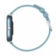 Ceas SmartWatch si Bratara Fitness 2in1 SmartVIBE™ P8FIT, 1.4" FULL Touch, Functie Oximetru SpO2, Termometru, Notificari App, Monitorizare Ritm Cardiac, Monitorizare Somn, Afisare Vreme, Player Audio, Cronometru, Blue Edition