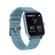 Ceas SmartWatch si Bratara Fitness 2in1 SmartVIBE™ P8FIT, 1.4" FULL Touch, Functie Oximetru SpO2, Termometru, Notificari App, Monitorizare Ritm Cardiac, Monitorizare Somn, Afisare Vreme, Player Audio, Cronometru, Blue Edition