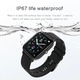 Ceas SmartWatch si Bratara Fitness 2in1 SmartVIBE™ P8FIT, 1.4" FULL Touch, Functie Oximetru SpO2, Termometru, Notificari App, Monitorizare Ritm Cardiac, Monitorizare Somn, Afisare Vreme, Player Audio, Cronometru, Black Edition
