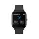 Ceas SmartWatch si Bratara Fitness 2in1 SmartVIBE™ P8FIT, 1.4" FULL Touch, Functie Oximetru SpO2, Termometru, Notificari App, Monitorizare Ritm Cardiac, Monitorizare Somn, Afisare Vreme, Player Audio, Cronometru, Black Edition