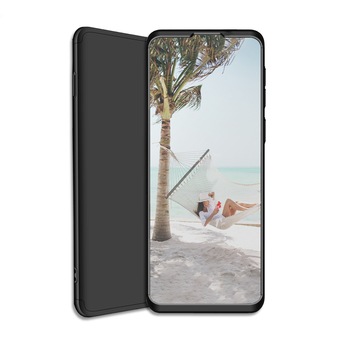 Husa Top Defence 360° GKK pentru Samsung Galaxy A32 5G, Smart Design ( Protectie Completa Fata - Spate - Ecran ) Optim Protection Technology, Negru Husa Top Defence 360° GKK pentru Samsung Galaxy A32 5G, Smart Design ( Protectie Completa Fata - Spate - Ecran ) Optim Protection Technology, Negru