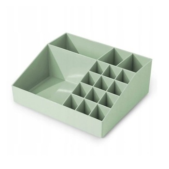 Organizator TimeTrade, pentru produse cosmetice, TimeTrade, verde, 16 compartimente, 20x17.5x7.5 cm Organizator TimeTrade, pentru produse cosmetice, TimeTrade, verde, 16 compartimente, 20x17.5x7.5 cm