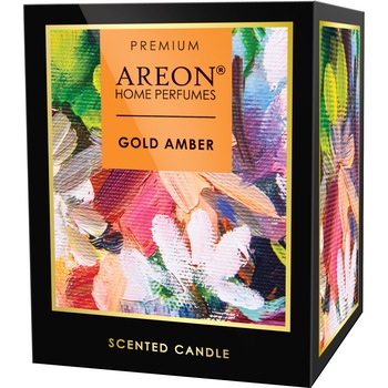 Lumanare Parfumata Areon Areon Home Premium Gold Amber Lumanare Parfumata Areon Areon Home Premium Gold Amber