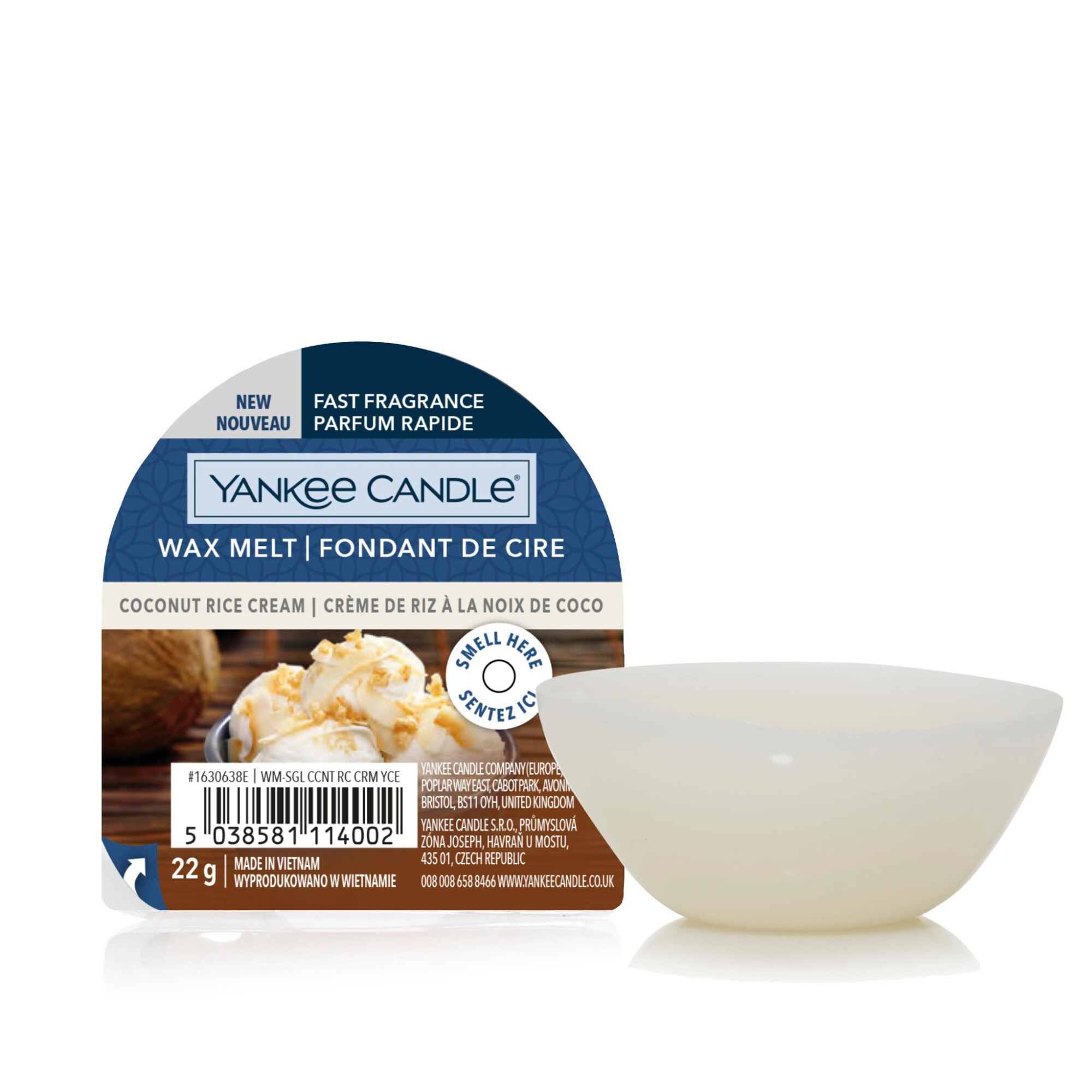 Ceara Parfumata Coconut Rice Cream, Yankee Candle