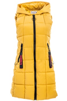 Vesta dama cu gluga, Mustar Vesta dama cu gluga, Mustar