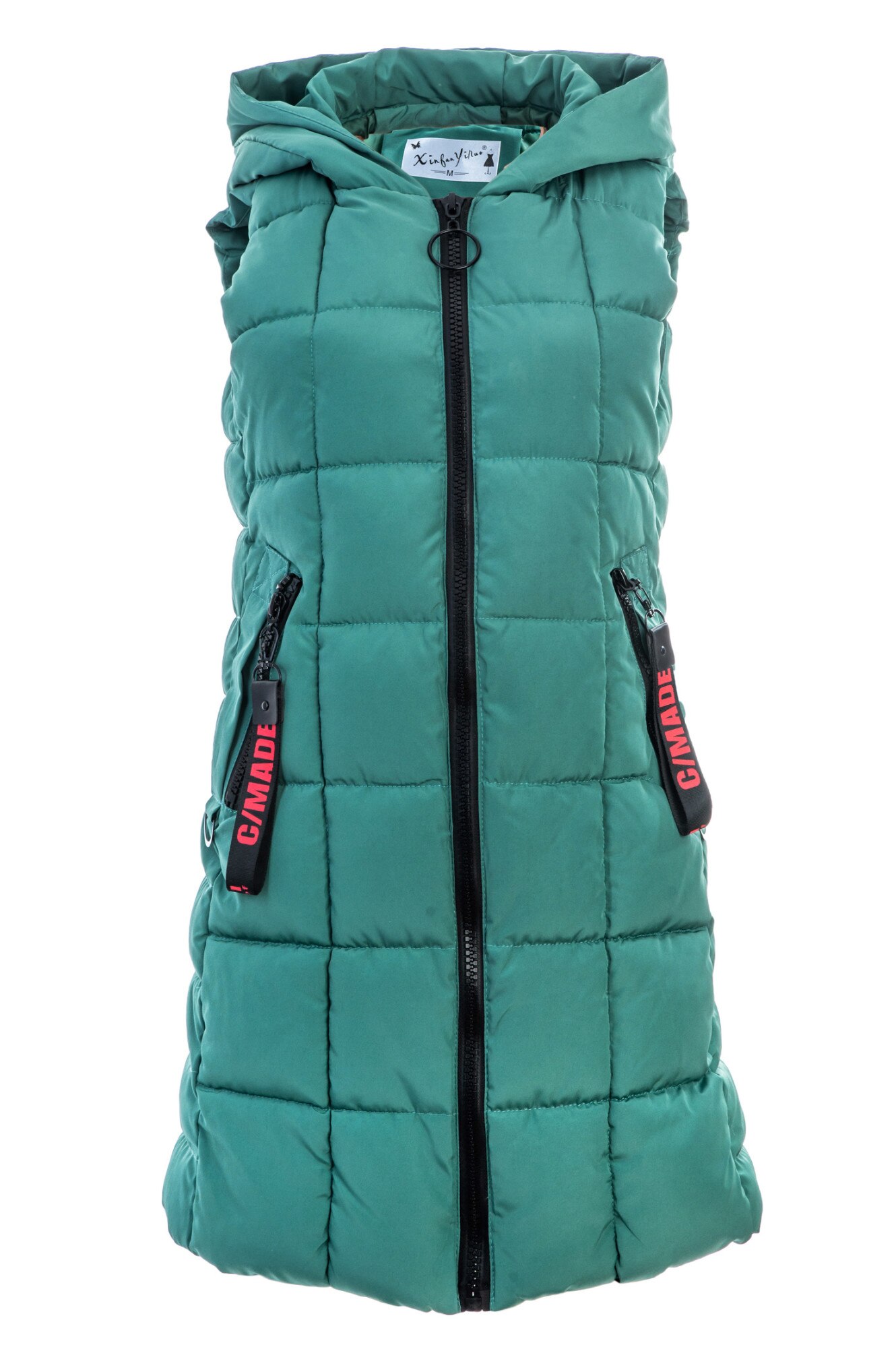 Vesta dama cu gluga, Verde