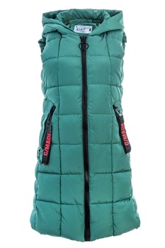 Vesta dama cu gluga, Verde Vesta dama cu gluga, Verde