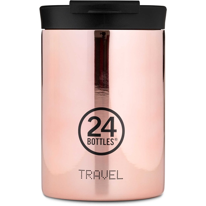 Cana Termica 24Bottles Travel Tumbler Rose Gold 350ml