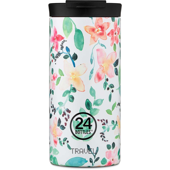 Cana Termica 24Bottles Travel Tumbler Little Buds 600ml