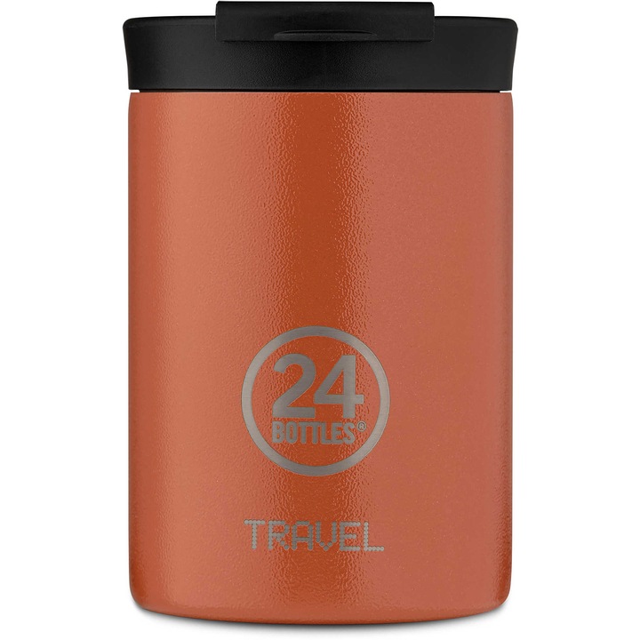 Cana Termica 24Bottles Travel Tumbler Sunset Orange 350ml