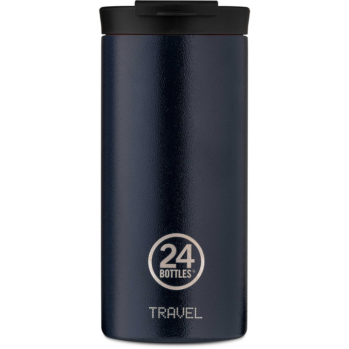 Cana Termica 24Bottles Travel Tumbler Albastru Inchis 600ml