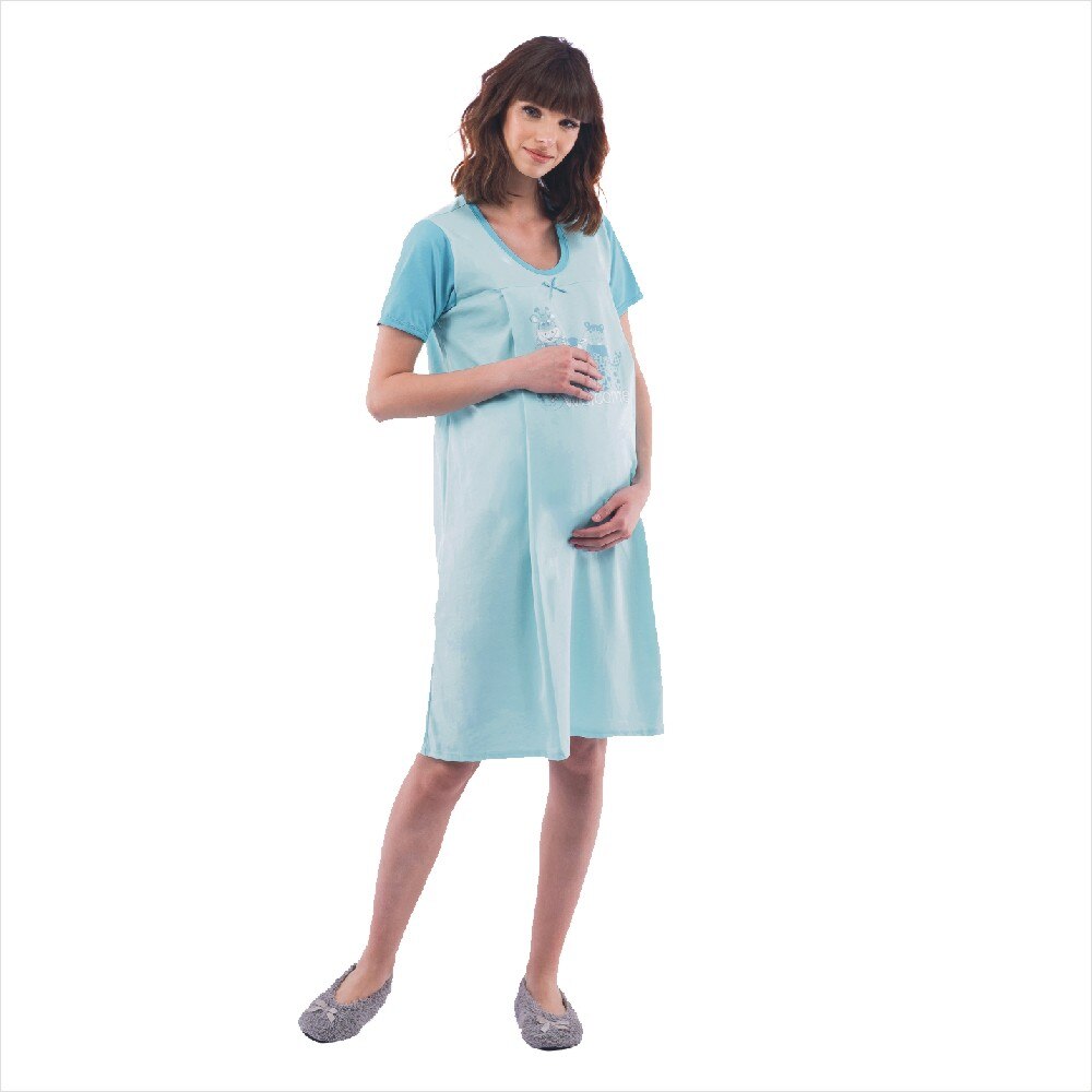 Camasa de alaptat PJF130, albastru , Uniconf, XL