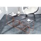 Set de 3 mese Loft antracit