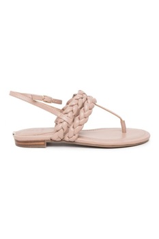 Sandale din piele ecologica Guess, Bej, 36 EU Sandale din piele ecologica Guess, Bej, 36 EU