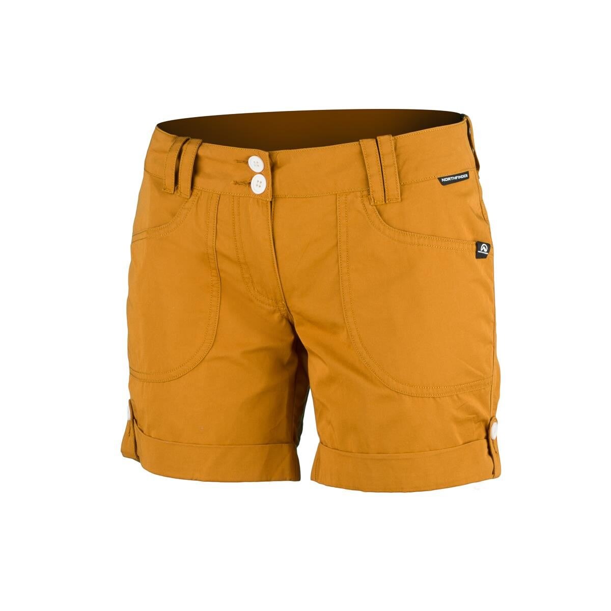 Pantaloni scurti femei NORTHFINDER Bnrona BE-4324OR, Galben
