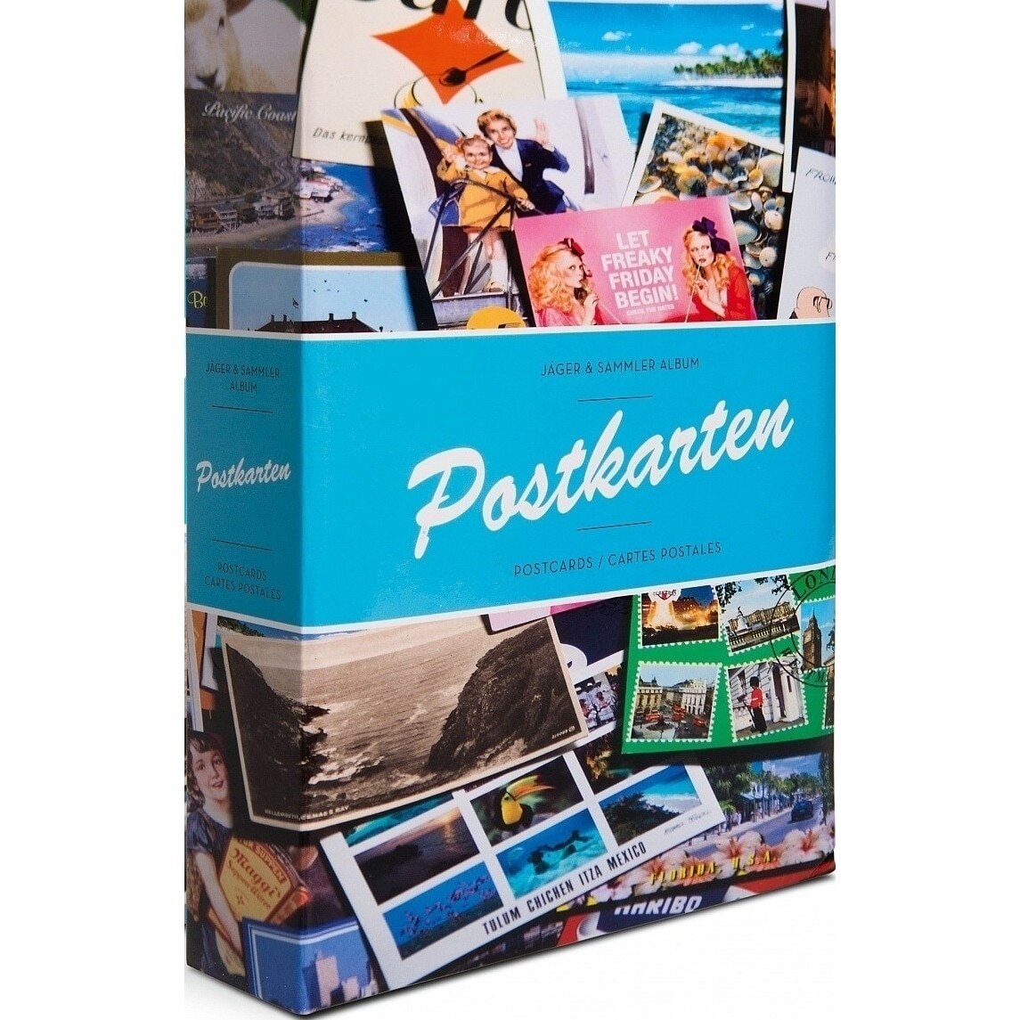 Album pentru 600 carti postale, cu 50 file transparente - 347 771