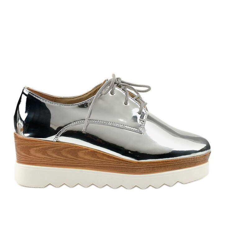 Pantofi dama, Inna marka, BM100260, Argintiu, 40 EU