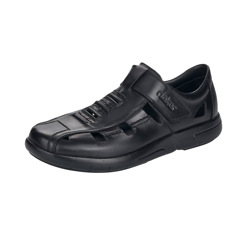 Pantofi barbati Rieker Fanning, Negru