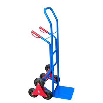 Carucior pentru marfa 1400x490 mm manevrabil pe scari 200 kg Carucior pentru marfa 1400x490 mm manevrabil pe scari 200 kg