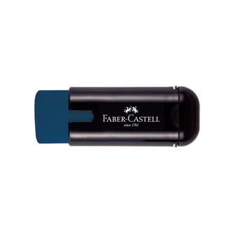 Ascutitoare Simpla cu Radiera, Faber - Castell Trend 2019, Albastru Ascutitoare Simpla cu Radiera, Faber - Castell Trend 2019, Albastru