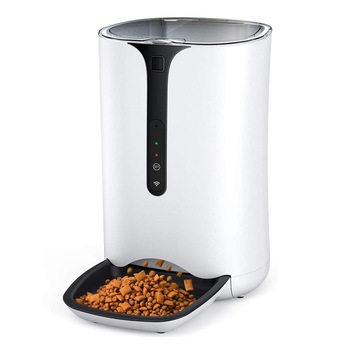 Hranitor Automat 6L Adapator pentru caini si pisici, SMART, comanda prin Aplicatie Telefon , Wi Fi, Functie Inregistrare Vocala, Programabil, alimentare dubla, capacitate Dispenser 6 L Hranitor Automat 6L Adapator pentru caini si pisici, SMART, comanda prin Aplicatie Telefon , Wi Fi, Functie Inregistrare Vocala, Programabil, alimentare dubla, capacitate Dispenser 6 L