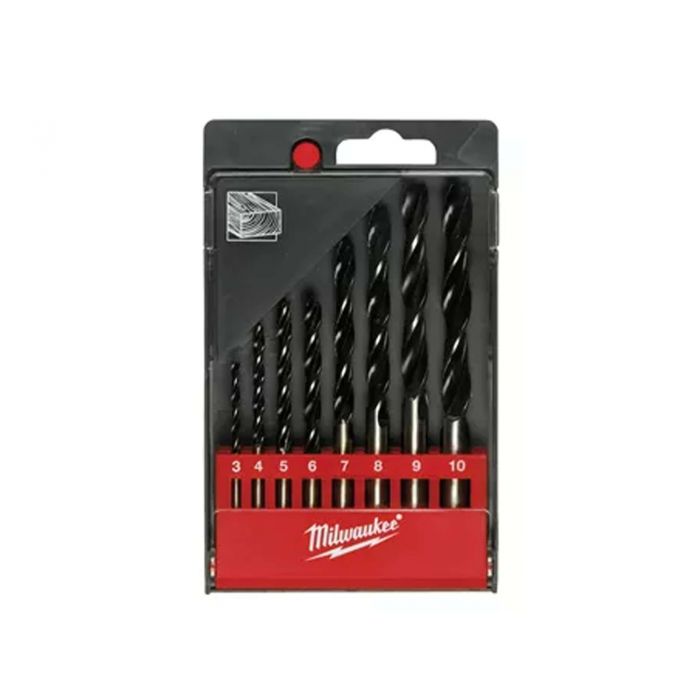 Set burghie lemn 8 buc 3-10 mm 4932352466 Milwaukee