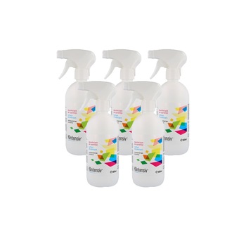 Set 5 buc x Dezinfectant Klintensiv la 500 ml, Suprafete gata de utilizare, Avizat MS Set 5 buc x Dezinfectant Klintensiv la 500 ml, Suprafete gata de utilizare, Avizat MS