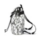Rucsac dama geometric Attis V2 Argintiu