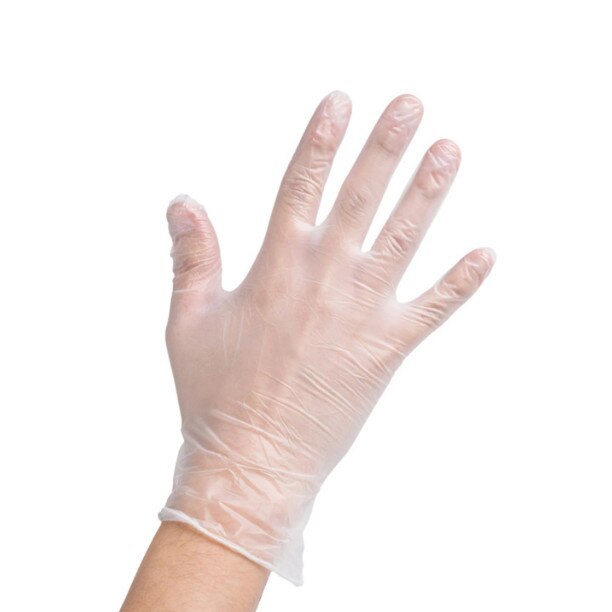 Set 100 buc Manusi vinil nepudrate - Marimea S