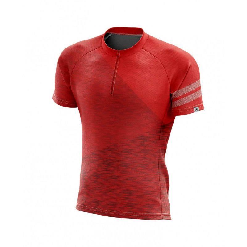 Tricou ciclism barbati NORTHFINDER Dewerol TR-3537MB, Rosu