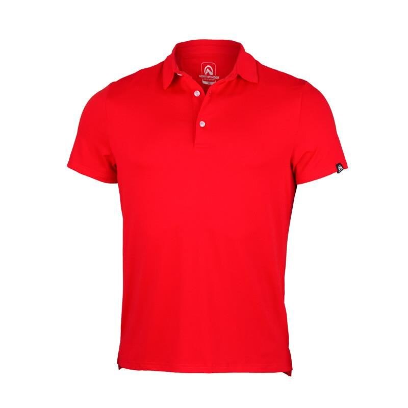 Tricou barbati NORTHFINDER Dethoj TR-3547SP, Rosu