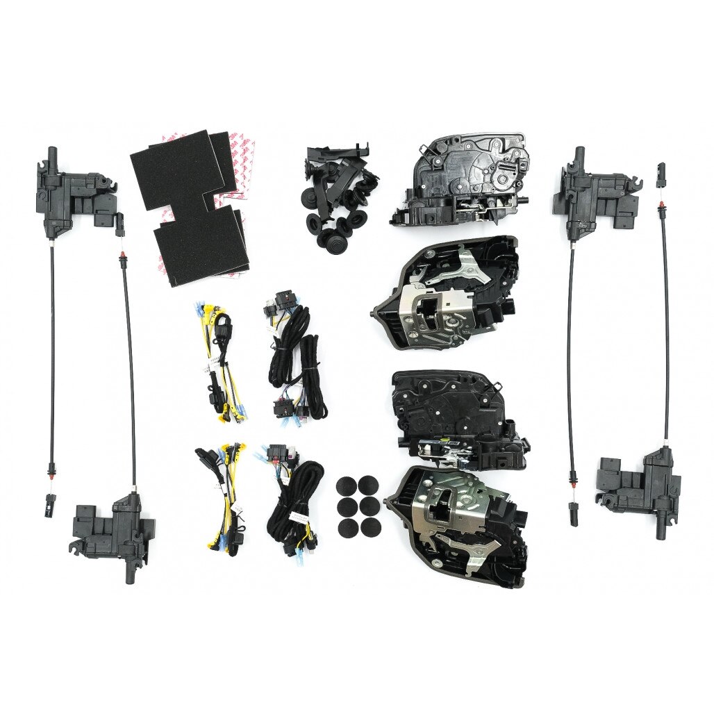 Sistem Soft-Close compatbil cu BMW Seria 5 G30 G31 G38 G40 (2017-2019) X1 F48 F49 (2016-2019) X5 F15 (2014-2019) X6 F16 (2015-2019) X2 F39 (2018-up) X3 G01 (2019-up) X4 G02 (2018-up) X7 G07 (2019-up) (SFTCBM)