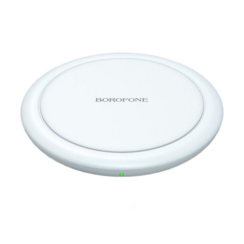 Incarcator Wireless Qi, Borofone BQ6 15W, Alb