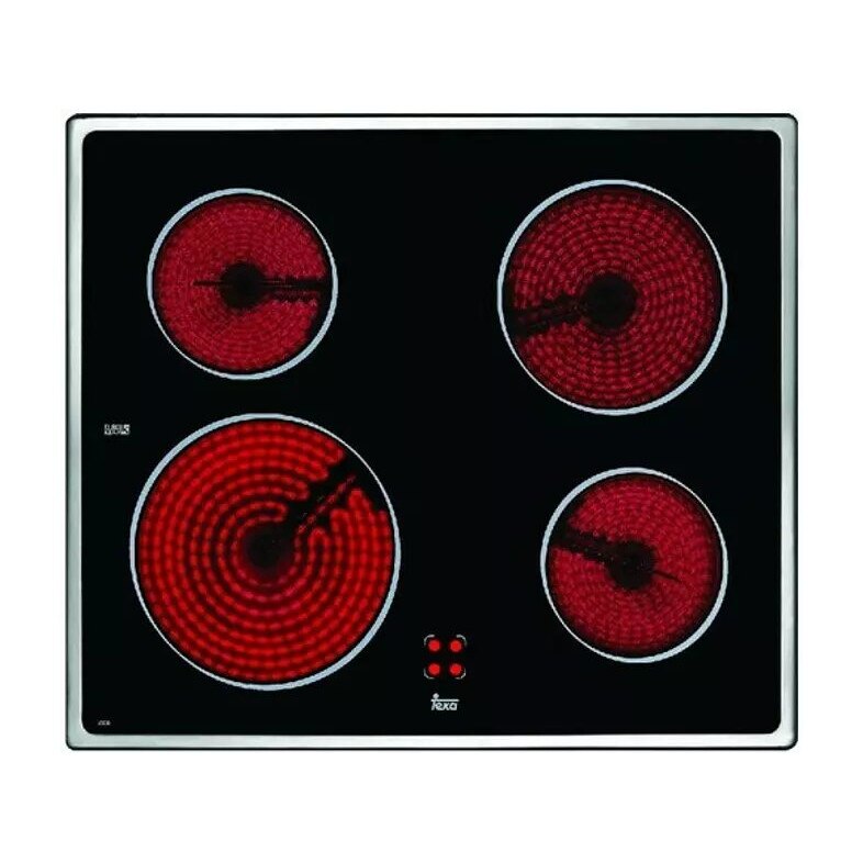 Plita Incorporabila Teka 10204072 VTC-B, Electrica, 4 Zone, 60 cm, Negru