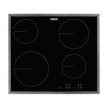 Plita Incorporabila Zanussi ZHRN641X, Electrica, 4 Zone, 60 cm, Negru Plita Incorporabila Zanussi ZHRN641X, Electrica, 4 Zone, 60 cm, Negru