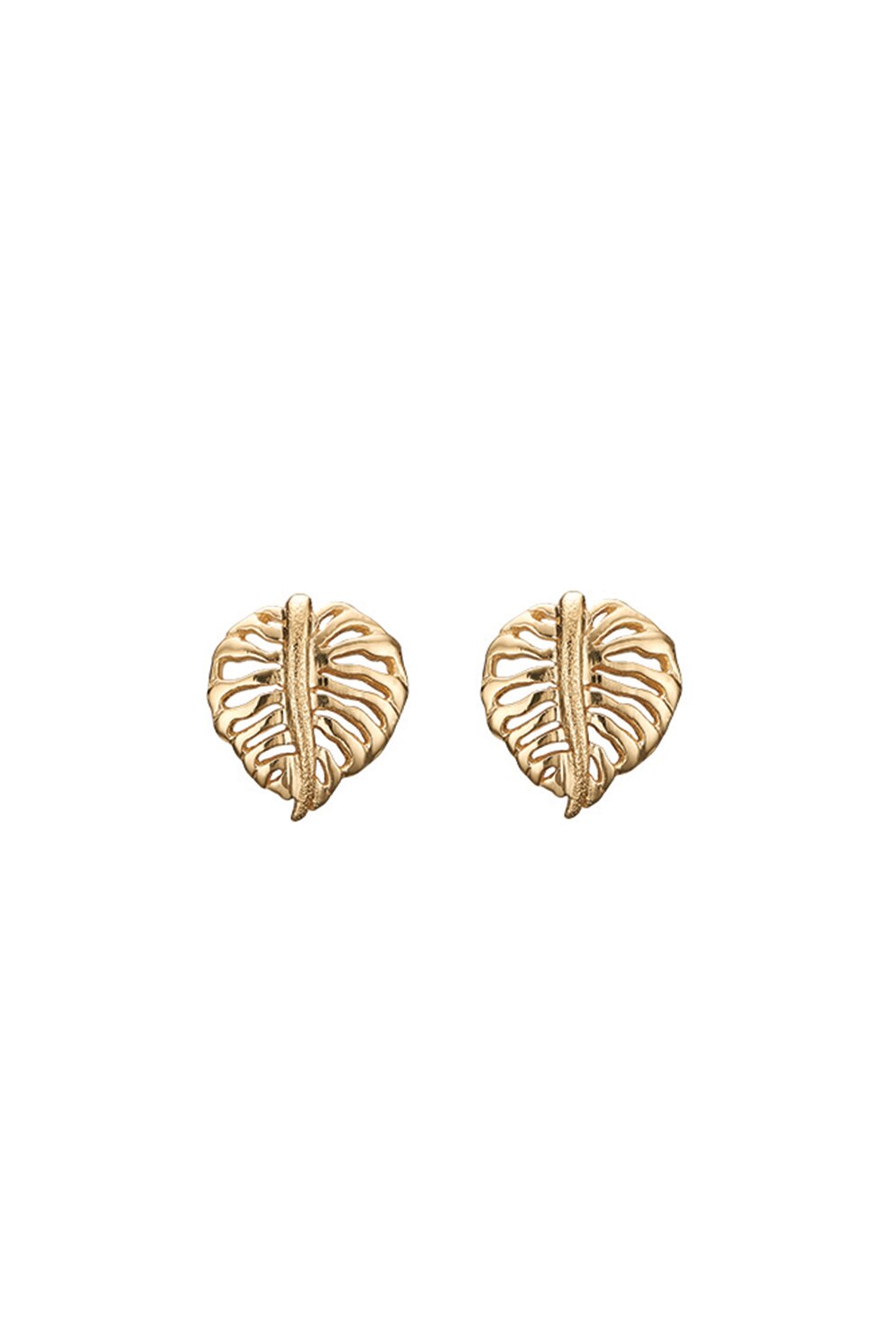 Christina Jewelry&Watches, Cercei din argint veritabil placati cu aur de 18K, Auriu