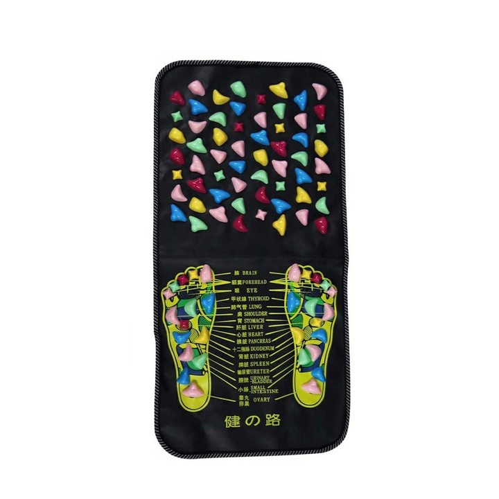 Постелка за масаж и релакс, рефлексотерапия с акупресура 70 см х 34,5 см х 1,5 см