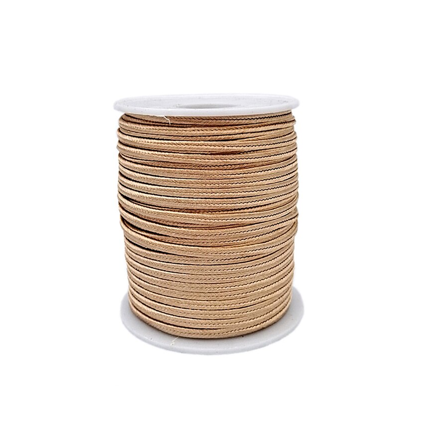 Sfoara poliester tip catifea 3 mm x 50 metri - bej