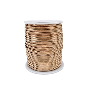 Sfoara poliester tip catifea 3 mm x 50 metri - bej Sfoara poliester tip catifea 3 mm x 50 metri - bej