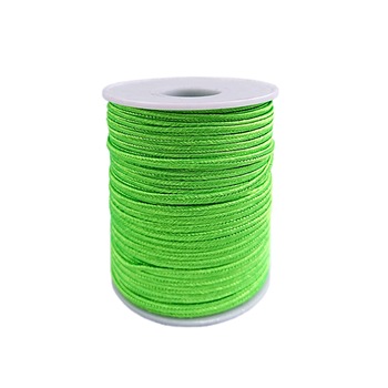Sfoara poliester tip catifea 3 mm x 50 metri - verde neon Sfoara poliester tip catifea 3 mm x 50 metri - verde neon