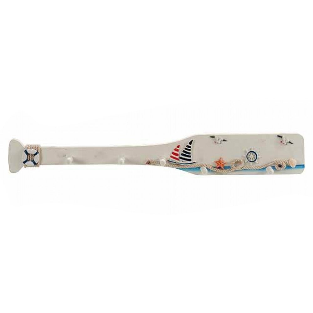 Cuier din lemn Cassatex, tema marina (vasla)