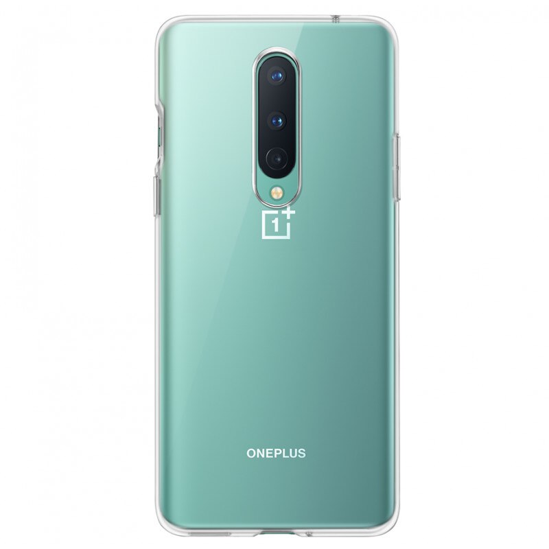 Husa silicon 3MK OnePlus 8 transparent