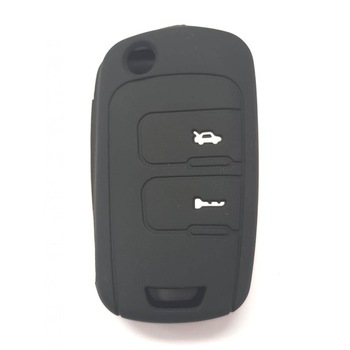 Husa din silicon pentru cheie auto CHEVROLET cu 2 butoane Husa din silicon pentru cheie auto CHEVROLET cu 2 butoane
