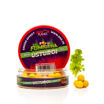 Pop-Up Fumigena Aroma Usturoi, Diametru 8 mm, Greutate 25g Pop-Up Fumigena Aroma Usturoi, Diametru 8 mm, Greutate 25g